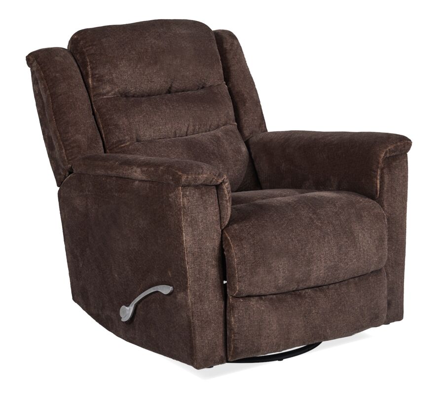 Large Swivel Recliner Chocolate