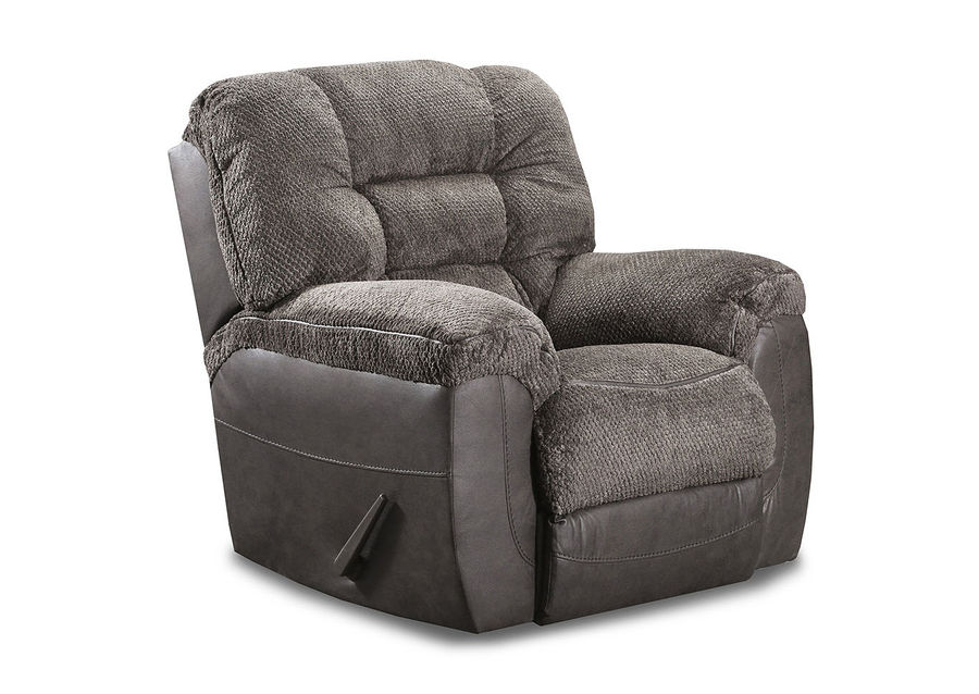 lane darcy charcoal cuddler recliner